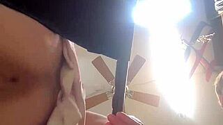 sexy girl riding a big dildo send her some love so we can see more of her