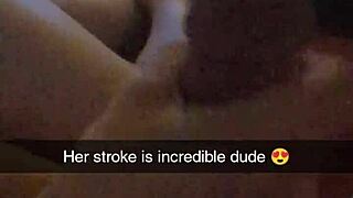 Cheating Cumslut Begs for Rough Creampie in Snapchat Fuck