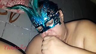 Submissive Latina Bbw Milks Cock with Intense Ass Worship and Humiliation