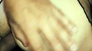 skinny milf with tight ass gets homemade pov anal fucking