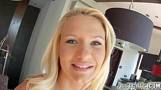 i interviewed an 18 year old blonde for anal casting