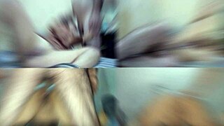 Intense Blowjob Arm & Leg With Deepthroat Face Fucking