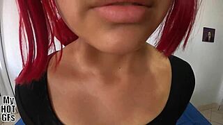 Young Redhead Teen Fucks Like a Goddess in Dorm