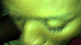 Slut Sucks Huge Monster Cock!