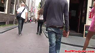 Real Amsterdam Prostitutes Engage In Intense Threesome Blowjobs And Group Oral Pleasures