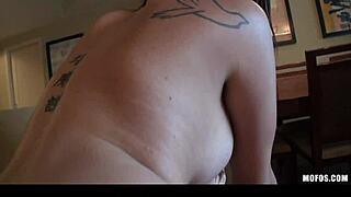 Big-Tit Brunette Girlfriend Sucks And Fucks