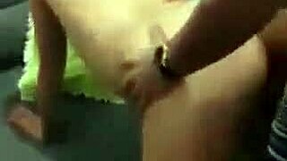 Perfect Little Blonde Gives Her Pink Pussy in Front of Husband