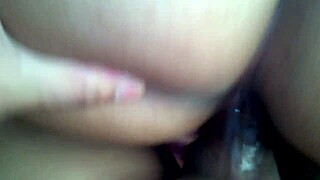 Amateur girl moans with pleasure in video