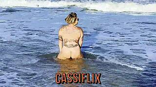 Big cock fucks my ass and cums dripping