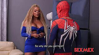 Sexmex - Punished By Spiderman Carla Morelli