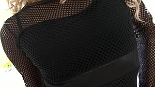 Brittany's interracial dp threesome ends with cum eating