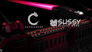 Cum-filled scenes in Roblox porn adventures