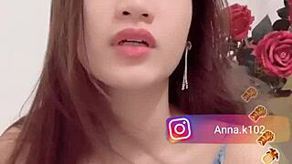 instagram anna k102 shows her flat chest in casual pose