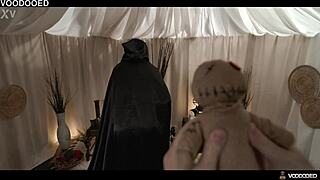 Squirting Whore Surrenders To Creepy Voodoo Doll Man