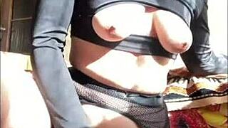 beauty put on a show with two dicks perfect ass