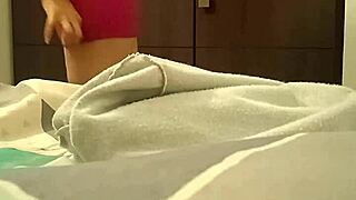 hidden cam catches spanish nympho stepsister's pink pussy in public