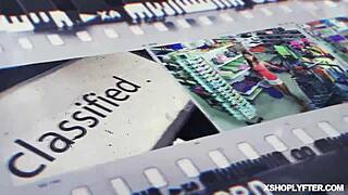 Officer Wrex Oliver found stolen goods from Rebecca Vanguard's vaginal cavity 😏