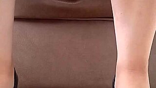 hidden cam catches spanish nympho stepsister's pink pussy in public