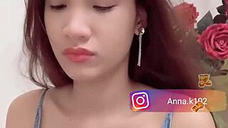 instagram anna k102 shows her flat chest in casual pose
