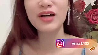 instagram anna k102 shows her flat chest in casual pose