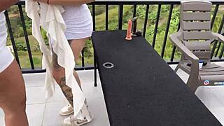 Lesbian Fuck In Public With My Brunette Friend Feels So Wet