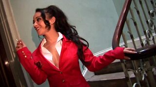 I had deep anal sex with Elizabeth and gave her a creampie