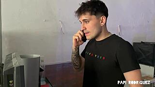 Beautiful Italian Girl Eva Fay Arrives Horny At Papi's Studio, Gets Fucked And Swallows Cum