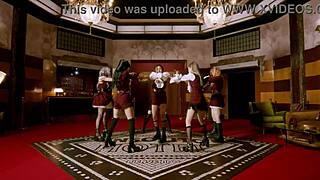 Naughty Hotel Mistress Drinks Big Black Intruder's Sweet Juice