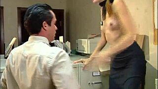 Virgin whore rides dick in office elevator hardcore fuck