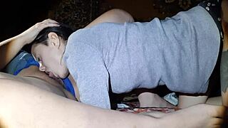 real couple shares intimate moment