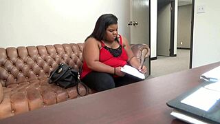 Peaches undergoes brutal anal casting interview in California