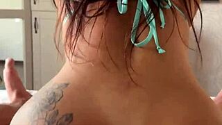 Hot Baby in Bikini Presents Anal Interview Vertical Point of View