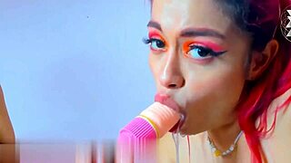 omg the hottest thing you will see today from horny lesbians - intense kisses and pussy licking