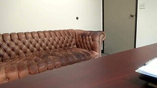 Peaches undergoes brutal anal casting interview in California