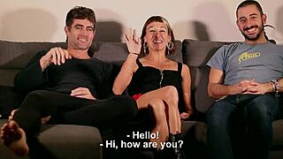 We Make A Threesome With A Fan Mmf Amateur Double Blowjob Squirt!