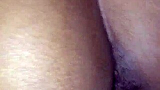 morning fuck with black hardcore cock in pussy