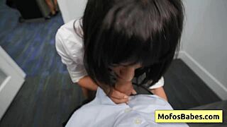 Slutty Office Milf With Big Round Natural Boobs Fucked At Work - Sasha Pearl Parker Ambrose