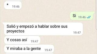 mi novia me cuenta su historia cuando lo dejamos, es tan sexy