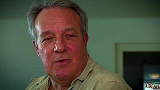 Bald Guy Fucks Tight Virgin Teen