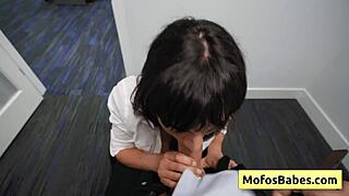 Slutty Office Milf With Big Round Natural Boobs Fucked At Work - Sasha Pearl Parker Ambrose