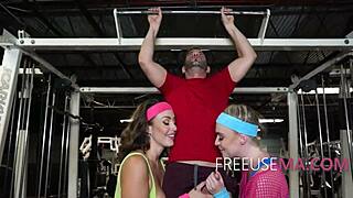 IMAGINE IF YOU COULD FREEUSE THE BABES AT THE GYM!