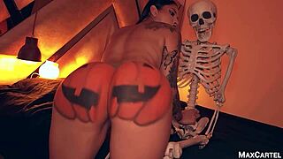 oh voodoo whore, you're getting a huge creampie in your big asshole tonight, he groaned