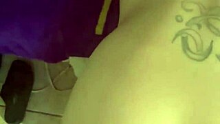 Hooker fucks a customer bareback at the trap house - takes a massive load on her back