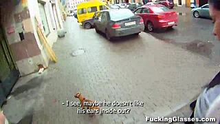 Fucking Glasses! Mya Dark Teen Has Sex On Shaved Pussy Piano!