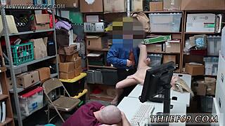 Blonde in mini skirt and teen 18+ stares at xxx suspect and accomplice