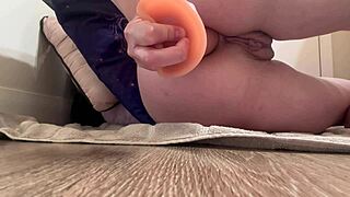 Italian horny milf Artemisia Love hot solo anal masturbation session asshole stretching