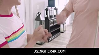 Freya Von Doom Gets Used On Pool Table In Hardcore Teen Action