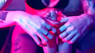 Wow, tiny foot worship and tickling domination with sucking toes!