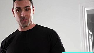 two horny and busty girls seduce client before sex massage in the shower - ryan driller madison morgan maya farrell