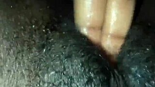 i'm this small tit ebony girl masturbating my wet pussy solo